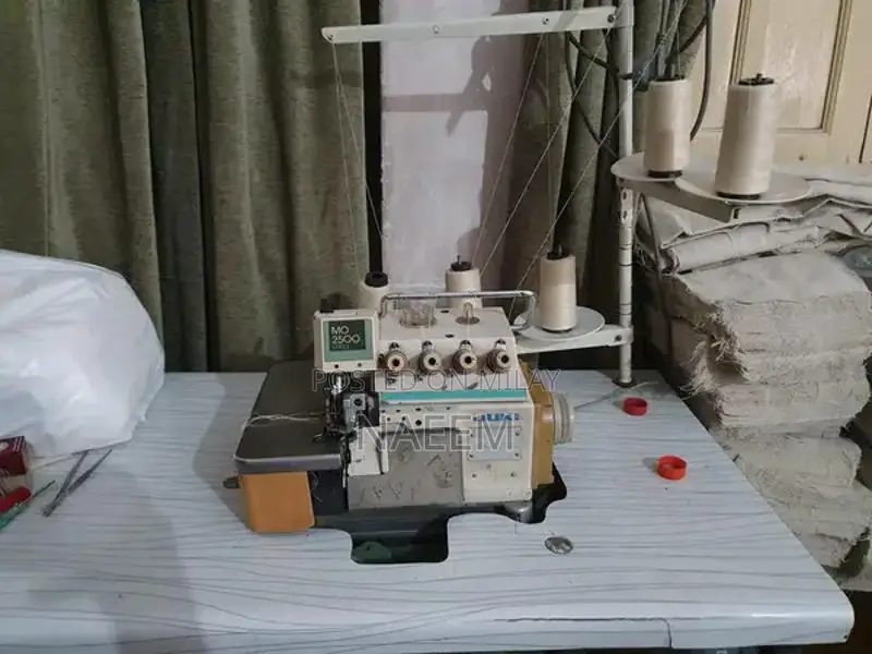 Overlock Machines Direct drive & 5 thread with servo moter