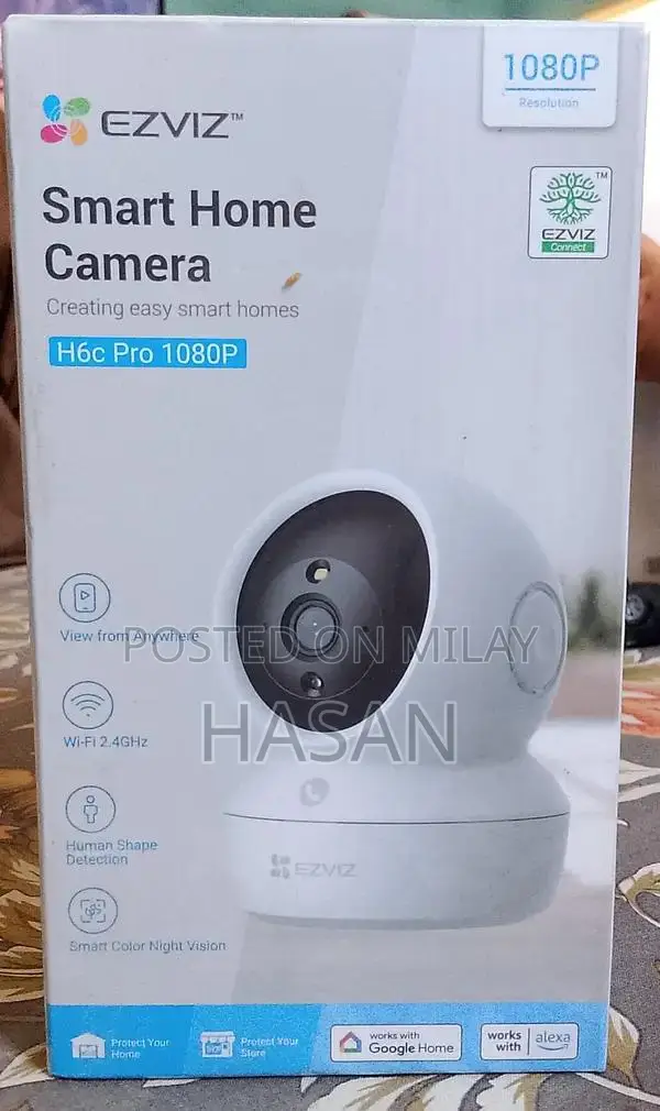 EZVIZ H6c Pro Smart Home Security Camera – 1080P Full HD (Brand New)