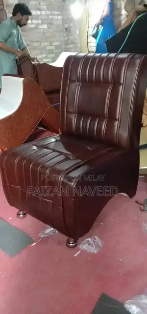 Comfortable High-Back Office Sofa with Foam Cushioning