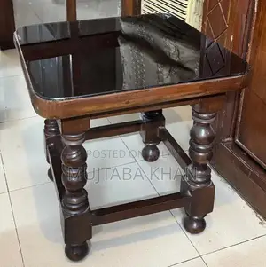 Photo - Solid Wood Coffee Table Set - Center and Side Tables