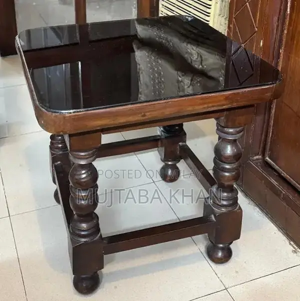 Solid Wood Coffee Table Set - Center and Side Tables