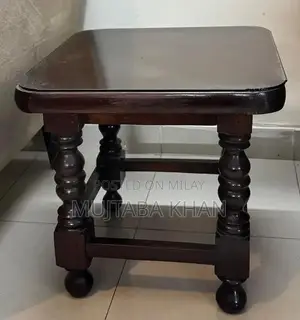 Solid Wood Coffee Table Set - Center and Side Tables