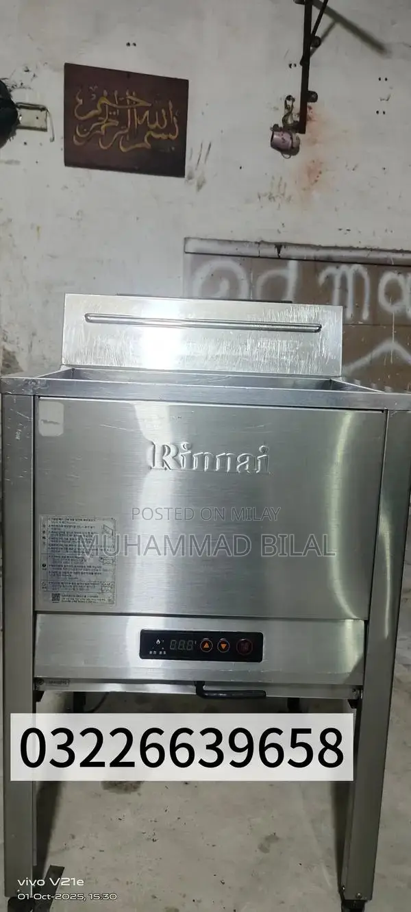 Commercial 32L Rinnai Fryer for Restaurants