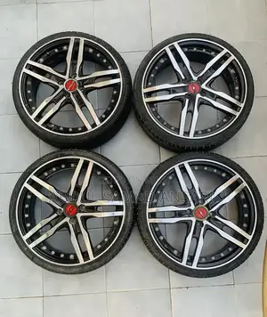 17inch Japanese alloy rims with tyres