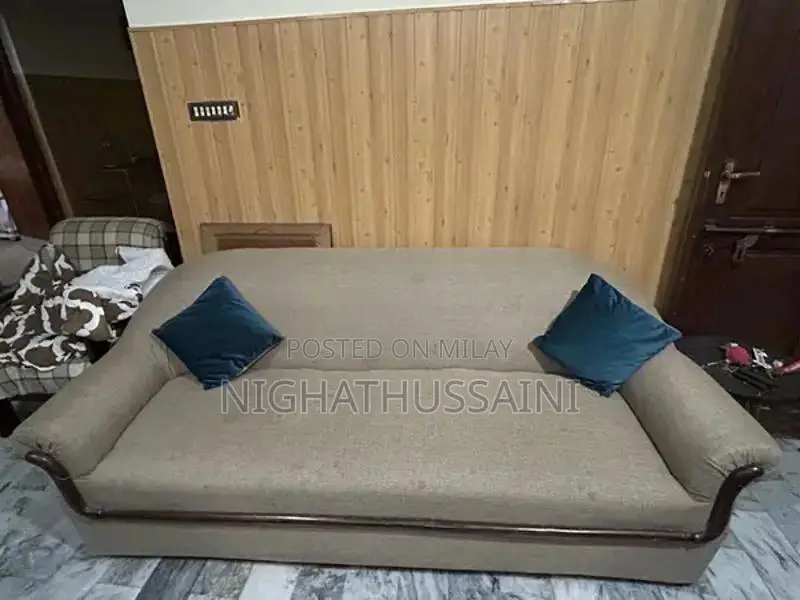 Sofa set with center table