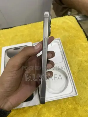 iPhone 15 Pro Max Titanium 256GB Unlocked Smartphone