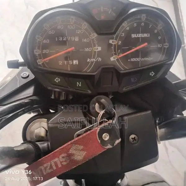 Suzuki GR 150 Motorcycle - Low Mileage 2023 Model