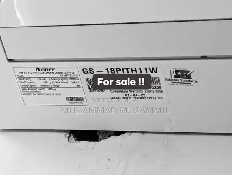 Gree AC 1.5 Ton Pular Series 2025 (Inverter)