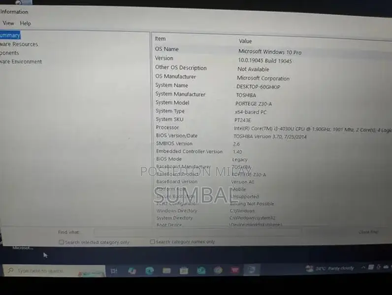 Toshiba PORTEGE Z30-A Business Laptop - Windows 10 Pro