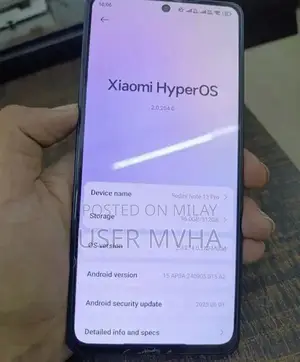 Redmi note 13pro 12/512 Dual pta approved