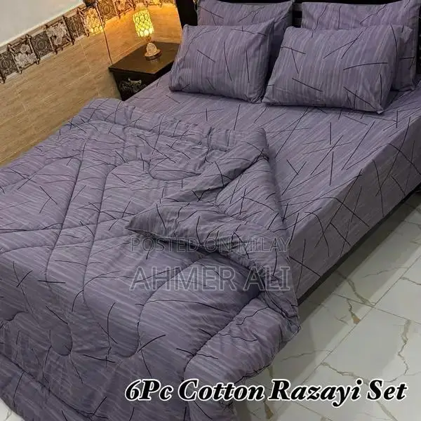 6 piece pure cotton vicey razie sets