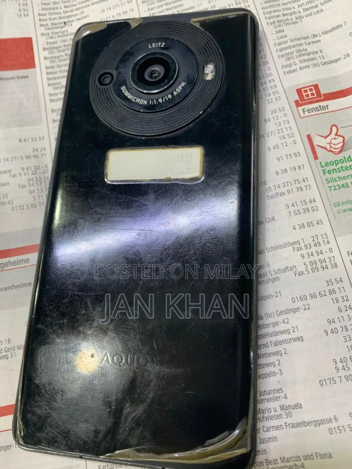 Sharp Aquos R7 256 GB Black