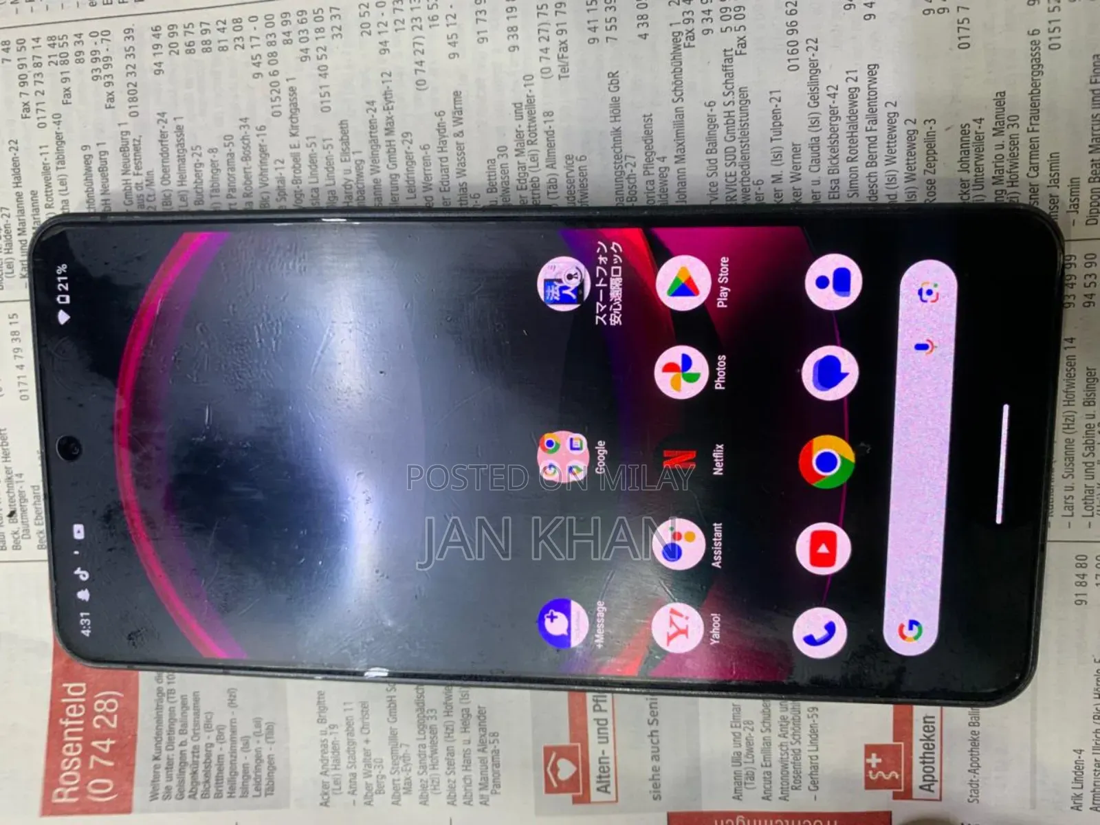 Sharp Aquos R7 256 GB Black