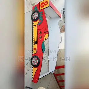 Kids Car-Shaped Bed Frame - Unique Bedroom Furniture