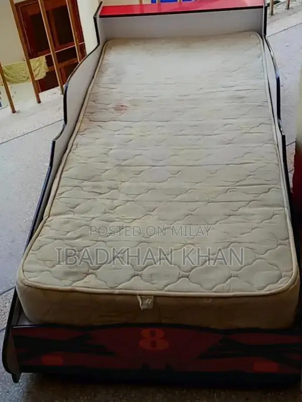 Kids Car-Shaped Bed Frame - Unique Bedroom Furniture