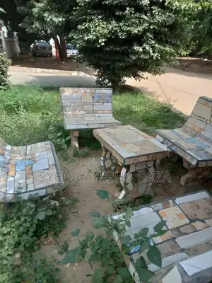 Photo - marble benches