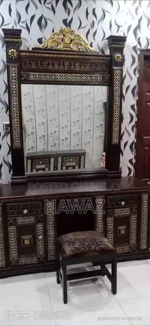 A pure wooden king bed on sale