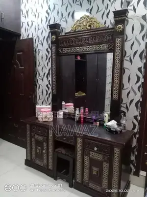 A pure wooden king bed on sale