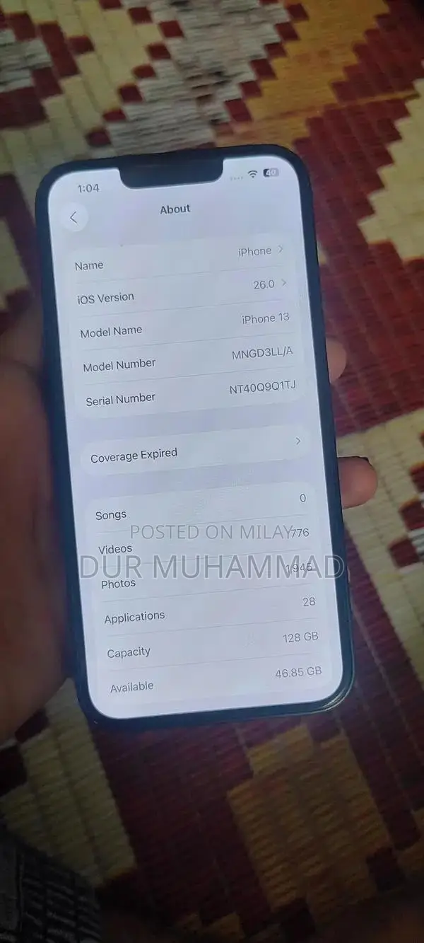 Apple Smartphone 128GB Storage High Performance