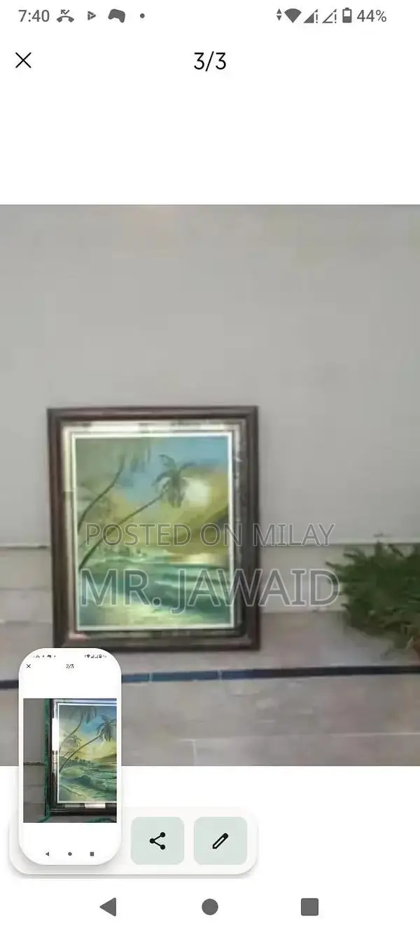 Decorative Wall Art Scenery Picture Frame