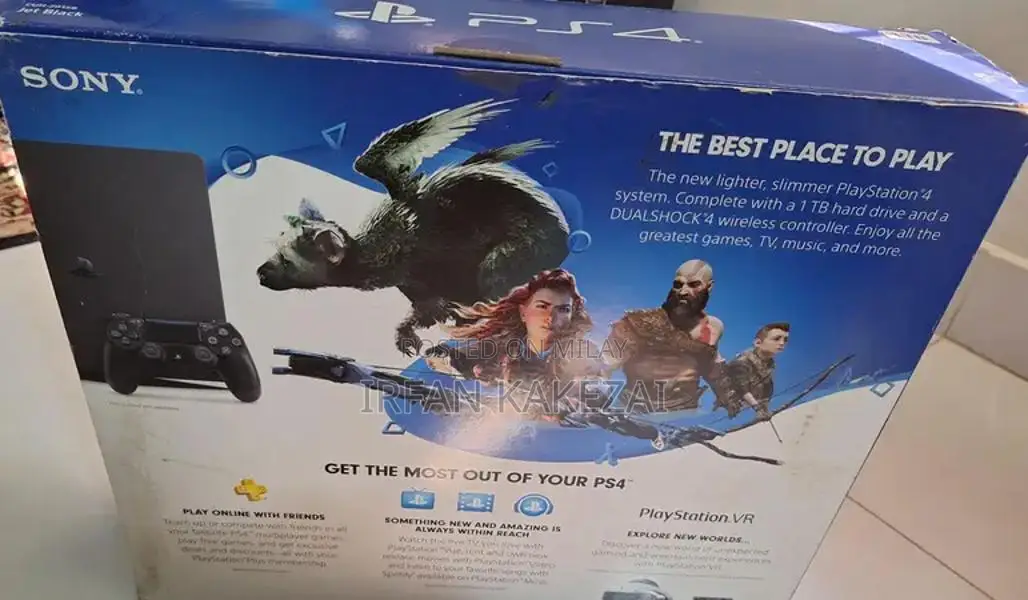 PlayStation 4 Slim 1TB Gaming Console Bundle