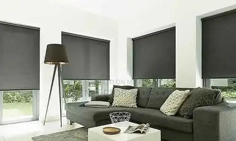 Wooden Blinds and Roller Blinds - Interior Window Treatments
