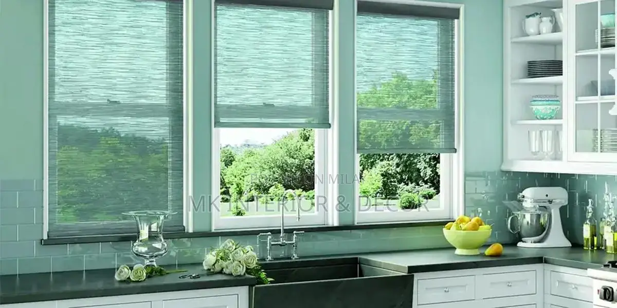 Wooden Blinds and Roller Blinds - Interior Window Treatments