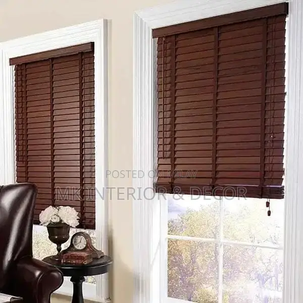 Wooden Blinds and Roller Blinds - Interior Window Treatments