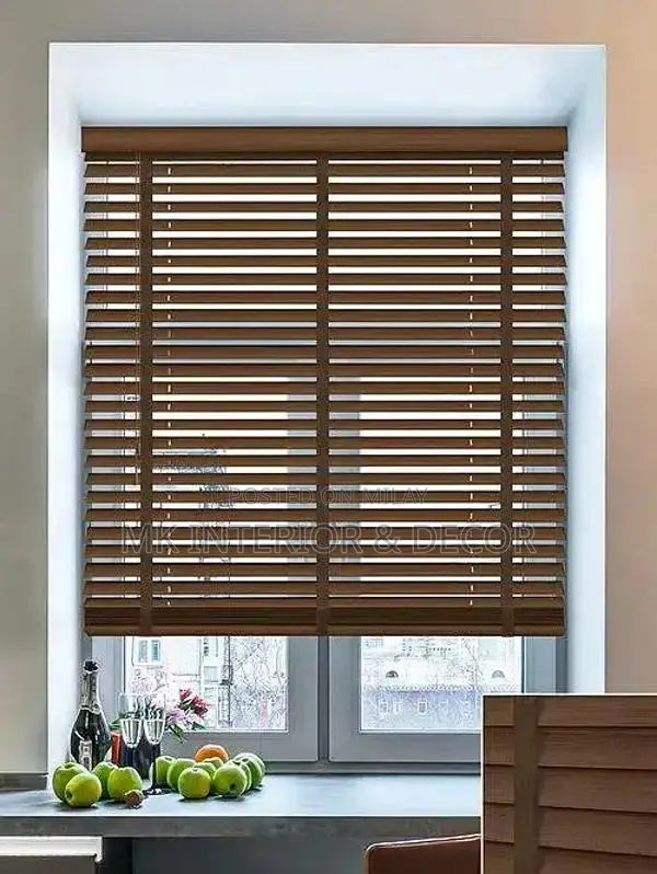 Wooden Blinds and Roller Blinds - Interior Window Treatments