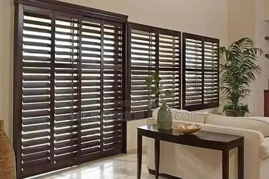 Wooden Blinds and Roller Blinds - Interior Window Treatments