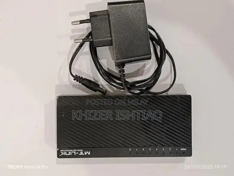 8 Port Ethernet Network Switch for Home and Office