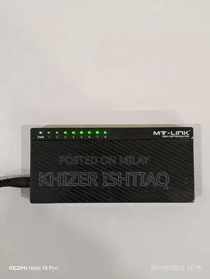 8 Port Ethernet Network Switch for Home and Office
