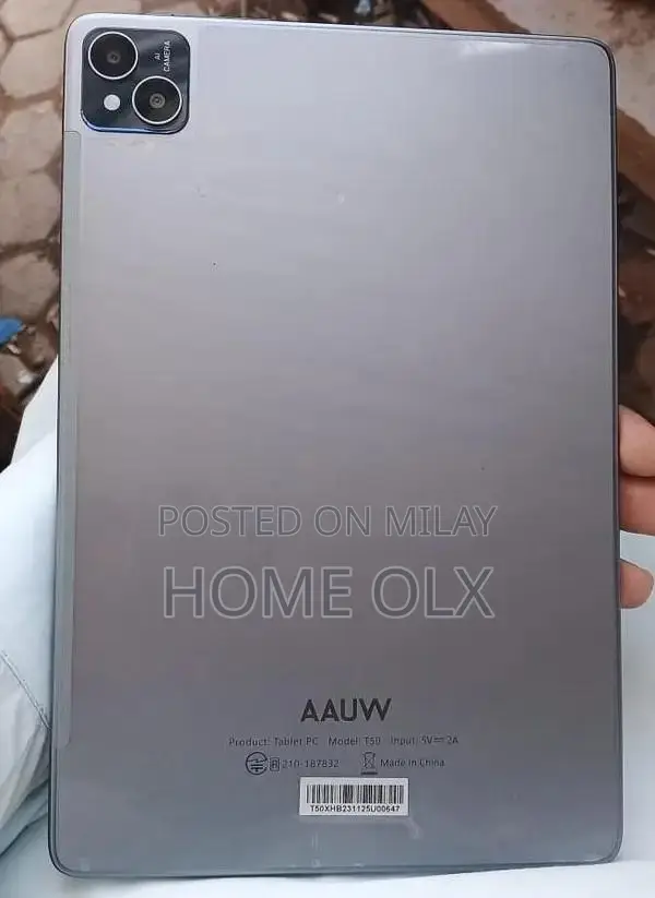 AAUW T50 6 GB ram 128 GB memory 13 version type C 7200 mAh