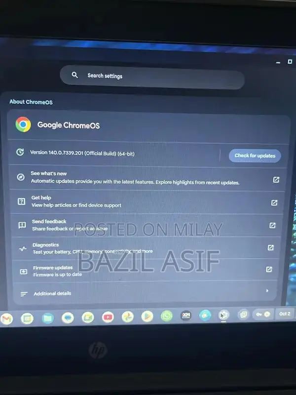 HP Chromebook 32GB - Compact Lightweight Laptop