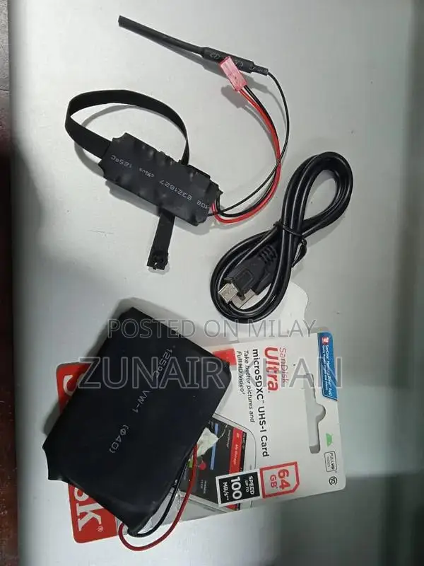 WiFi Mini Surveillance Camera with Removable Battery