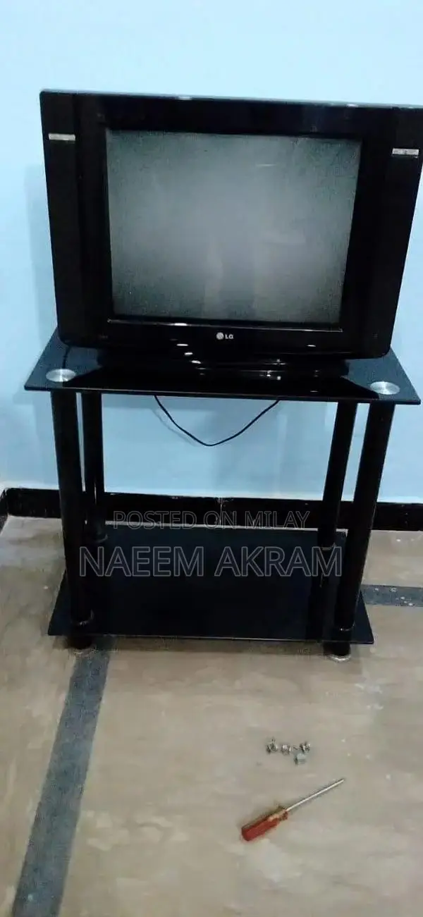 LG Smart LED Television with TV Trolley Stand