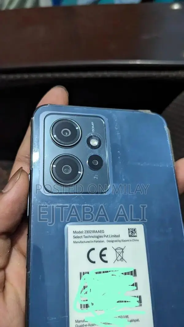 redmi note 12 with box (8/128).