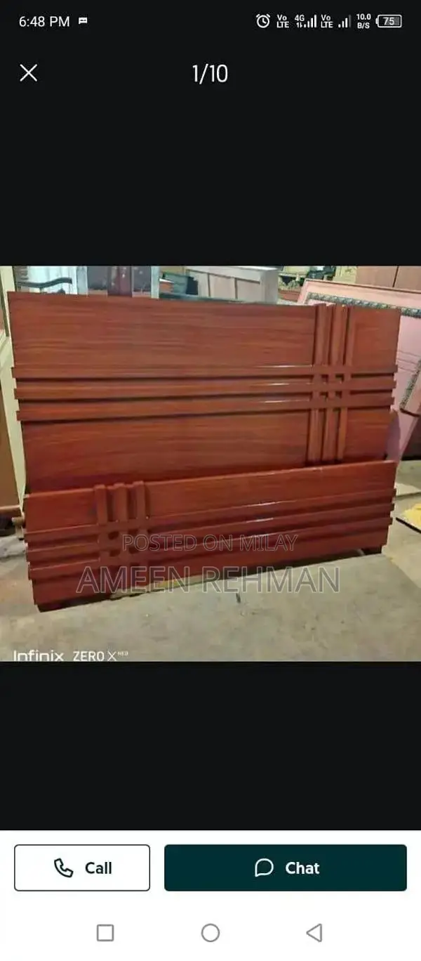 Comfortable Double Bed Frame - Quality Bedroom Furniture