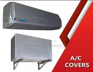 Photo - Cotton AC Covers Set - Indoor and Outdoor Protection