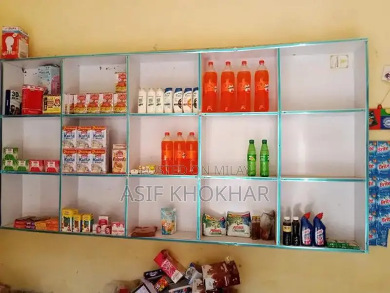 Multiple Racks and Showcase Display Furniture