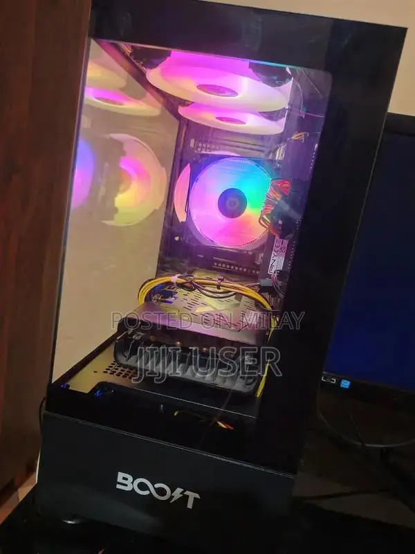 High-Performance Gaming PC with Ryzen 5 and Radeon RX 5700 XT