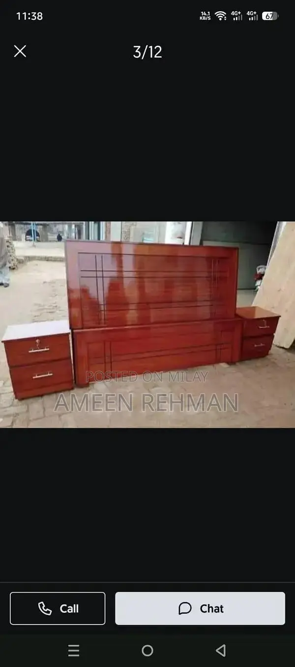 Premium Double Bed Frame - Quality Bedroom Furniture