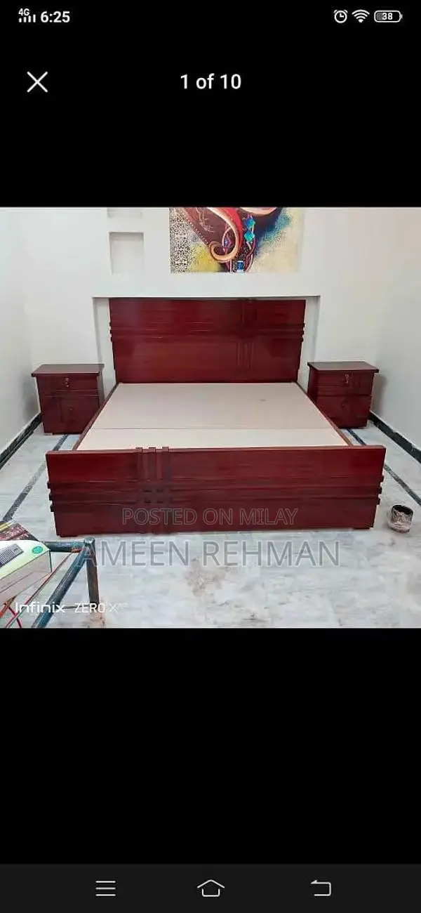 Premium Double Bed Frame - Quality Bedroom Furniture