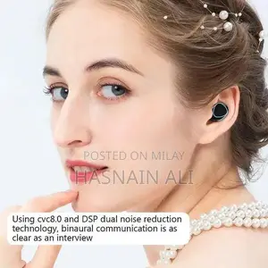 M10 Wireless Bluetooth Earbuds - Compact Plastic Design