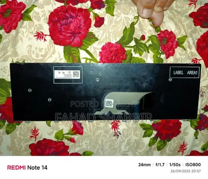 15.6" Full Size Laptop Keyboard With numpad