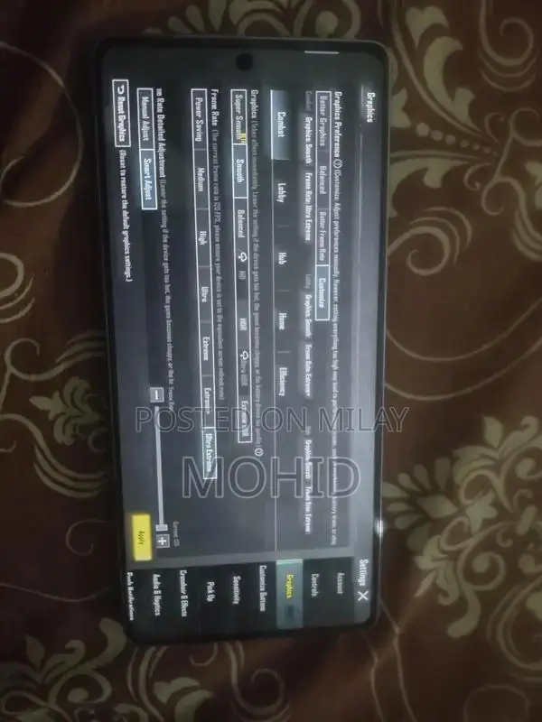 Gaming Smartphone with High-Performance Camera and Display