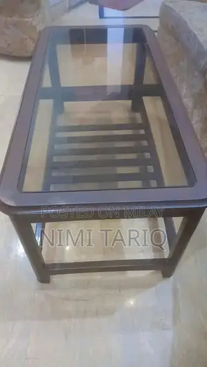 Photo - Modern Living Room Table Set: Center and Side Tables