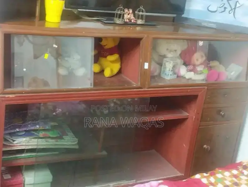 Classic Wooden Showcase with Original Wood Craftsmanship