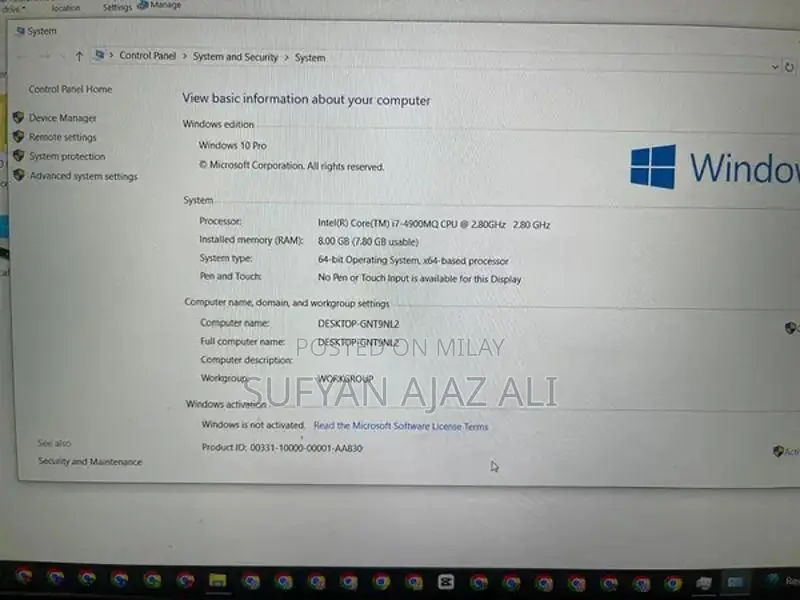 HP ZeeBook Core i7 Laptop with NVIDIA Graphics