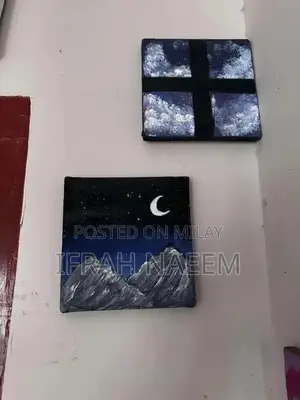 landscape painting + Calligraphy Paintings